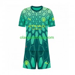 Camisola Manchester City Guarda-redes Criança Equipamento Primeiro 2026-2027 Manga Curta